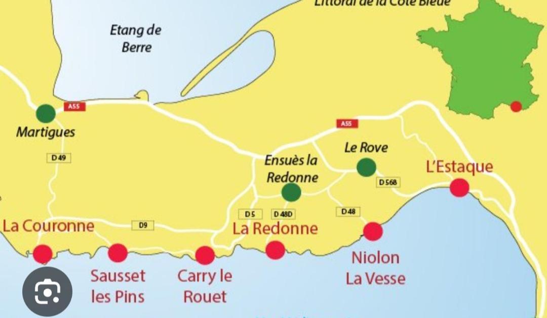 Les Hebergements De La Plage En Ville مارتيج المظهر الخارجي الصورة